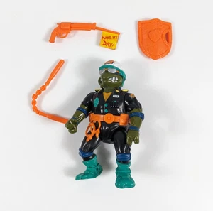TMNT Action Figuren Vintage MAKE MY DAY LEO gebraucht KOMPLETT 1991 - Bild 1 von 2