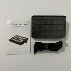 AmpliGame Fifine D6 Stream Controller with 15 Macro Customizable Keys Streaming - Picture 1 of 6