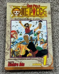 One Piece Volume 1 Shonen Jump Gold Foil Manga Libro Inglese (4a stampa) - Foto 1 di 5