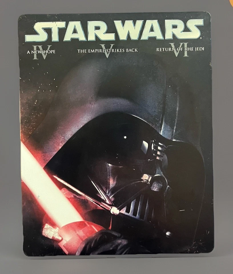 Star Wars: Original Trilogy - Episodes 4 5 6 in Darth Vader Steelbook Case - Image 1 of 4
