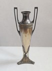 Alte Antike Straußenmarke WMF Art Nouveau Jugendstil versilberte Vase, um 1900