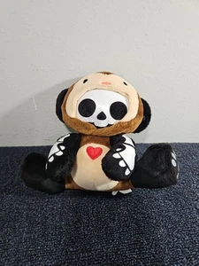 Skelanimals Marcy In Monkey Costume Brown Black 8" Stuffed Animal Plush - Picture 1 of 5