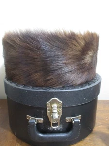 Orthodoxe jüdische Adlige Pelzmütze chassidische Shtreimel 6,75 x 8,25 cm - Bild 1 von 8