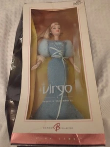 Barbie Jungfrau-Sternzeichen 2004. Barbie Collectors Pink Label - Vintage - Neu im Karton. - Bild 1 von 7
