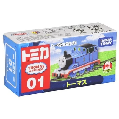 Литой классический танковый двигатель Tomica Thomas & Friends 01 Thomas Takara Tomy - Изображение 1 из 4