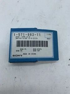 New Sony 1-571-062-11 Switch, Slide (2-4-2) (S) w/ FREE SHIPPING - Picture 1 of 3