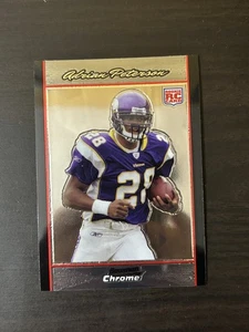 Adrian Peterson 2007 Bowman Chrome Rookie #BC65 RC Minnesota Vikings MVP Star - Bild 1 von 2