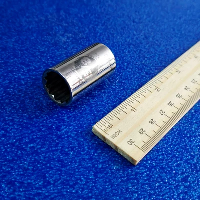 5/8" ARMSTRONG USA 12PT 1/2" DR SOCKET P/N 12-120 AUTO REPAIR HAND TOOL LOT - Image 1 of 4