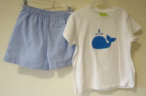 NWT Classic Whimsy Applique Whale Outfit Boy's Size 6 - Picture 1 of 1