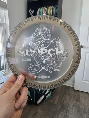 Discraft Sample FuZed Scorch - Flame Ring - Disc Golf Driver  - Image 1 of 2