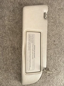 92-99 Mercedes W140 500SEL 400SEL S500 Right Passenger Sun Visor Sunvisor Tan - Picture 1 of 9