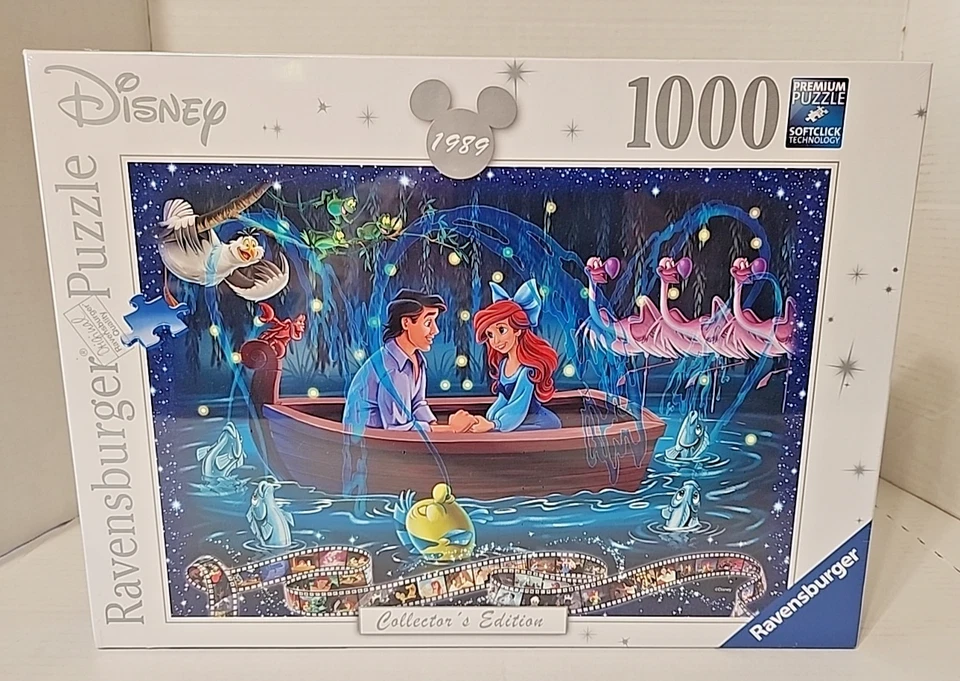 Disney Moments Mermaid 1989 Puzzle 1000pc - Ravensburger