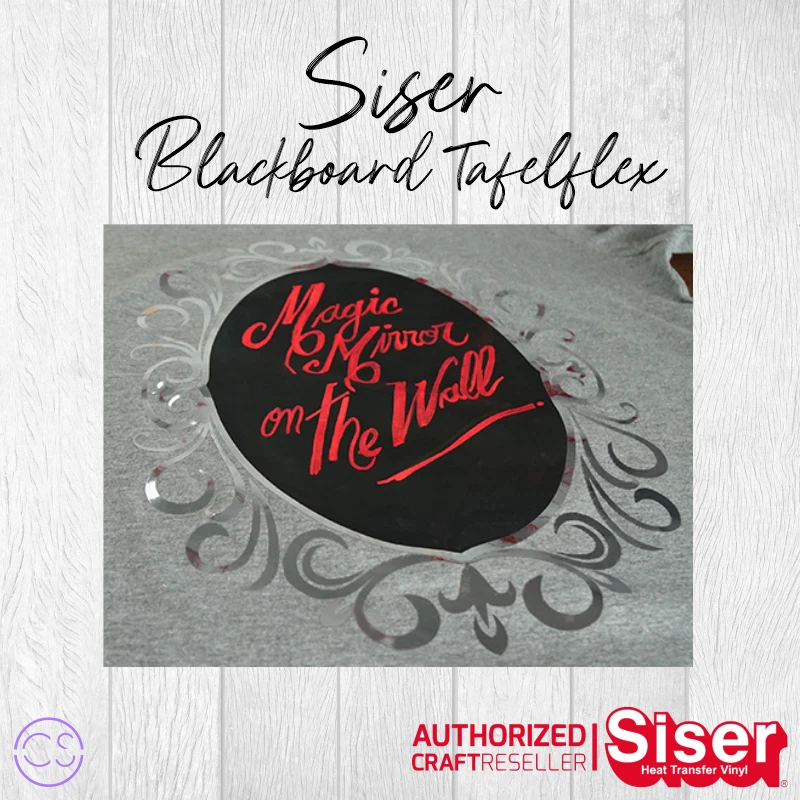 (31,67€/m²) Siser Blackboard Tafelflex Textilfolie ca. 20x30cm