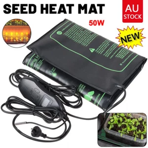 Seedling Heat Mat Plant Heating Pad Germination Seed Cloning Warm Farm Garden AU - Picture 1 of 19