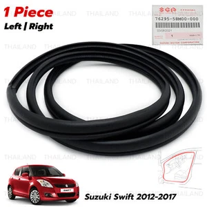 For Suzuki Swift 2012 '17 Rear Lh/Rh Opening Door Rubber Weatherstrip Seal - Picture 1 of 10