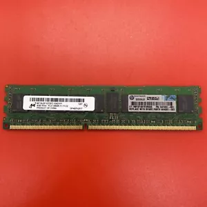 HP 8G 1Rx4 PC3-12800R Micron MT18JSF1G72PZ-1G6 664691-001 647651-081 Server Ram - Picture 1 of 4