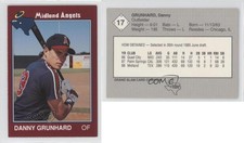 1989 Grand Slam Midland Angels Danny Grunhard #17