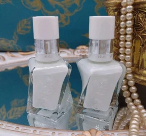 2x Essie Gel Couture Nail Polish 1102 Perfectly Poised (White) NEW  - Picture 1 of 6
