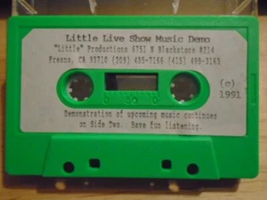 RARE PROMO Little Live Show Music DEMO CASSETTE TAPE childrens Barbara Davis '91 - Picture 1 of 1
