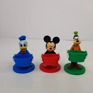 Mickey Mouse Hi Ho Cherry-O Ersatzfiguren Donald Goofy Körbe - Bild 1 von 4