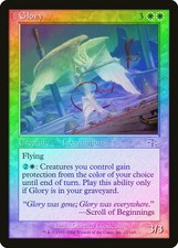 Glory FOIL Judgment HEAVILY PLD White Rare MAGIC THE GATHERING MTG CARD ABUGames