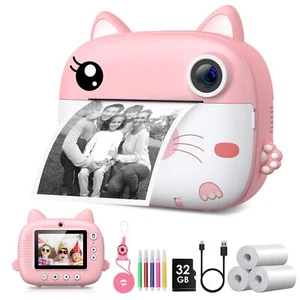 Kids Camera Instant Print 3.0" HD Screen Kids Instant Cameras Christmas Birth... - Picture 1 of 7