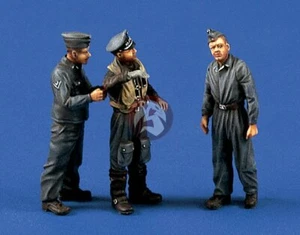 Verlinden 1/48 German Luftwaffe Pilot and Ground Crew WWII (3 Figures) 467 - Picture 1 of 1