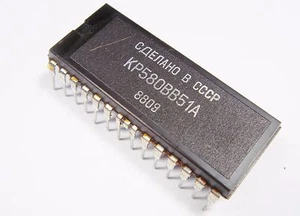 KR580WW51 = Z80 - Procesador SIO 8 bits sin usar NUEVO #21-510 - Imagen 1 de 3