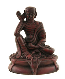 Statue Bouddhiste - Jetsün Milarépa - Milarepa - 10 cm - Saint - Tibet # 25538 - Imagen 1 de 3