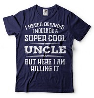 Gift For Uncle Funny Gift T-shirt For Brother Super Cool Uncle T-shirt Uncle Tee