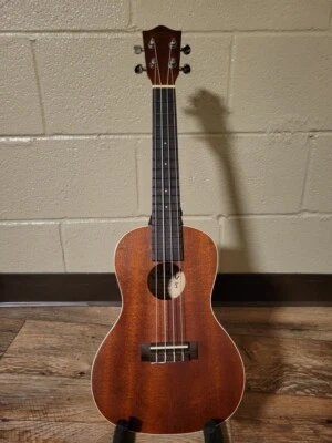 Lanikai Model LU21-C Concert Size Acoustic Ukulele with Gig Bag, Okoume Wood - Image 1 of 4