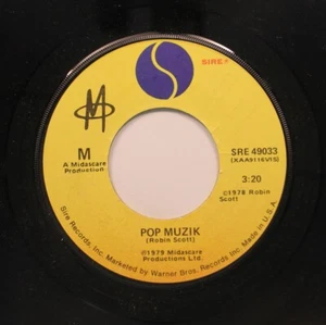 Pop 45 M - Pop Muzik / M Factor On Sire - Picture 1 of 2