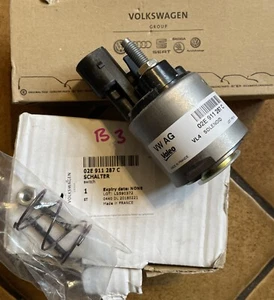 VW Audi VW Various Starter Solenoid switch 02E911287C New Genuine 🔺Valeo - Picture 1 of 7