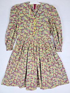 Girls Sunflower Dress -28" Chest/26" Waist- Modest Smocked Prairie Vest