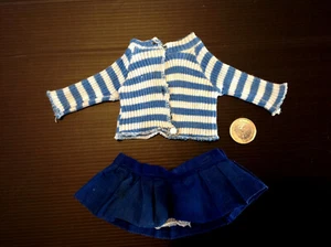 ORIGINALE VESTITO 1964 EMILIO SCHUBERTH PER BAMBOLA JENNI ITALOCREMONA - Foto 1 di 3
