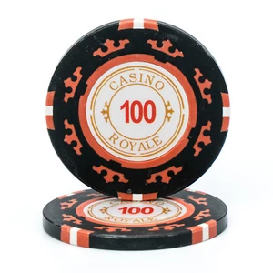 Casino Royale $100 Poker Chips 14g - 25 Chips (90-8106) - Picture 1 of 1