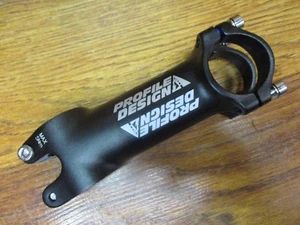 NEW PROFILE DESIGN LEGRA 1 1/8" x 100 x 31.8 X 6 DEGREE THREADLESS STEM - BLACK - Picture 1 of 5