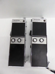 PAIR OF VINTAGE 2 WAY WALKIE TALKIES TELECON SYDNEY MODEL TMC 214 13 TRANSISTORS - Zdjęcie 1 z 14