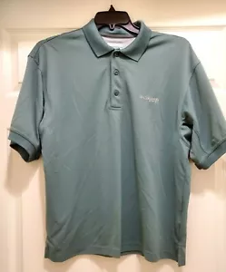 Columbia PFG Omni-Sombra Para Hombres M Sólida Manga Corta Golf Polo Verde Salvia - Imagen 1 de 6