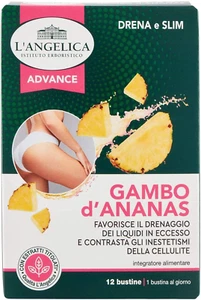 , Integratore Drenante Anticellulite Con Gambo D'Ananas, Favorisce La Digestione - Foto 1 di 12
