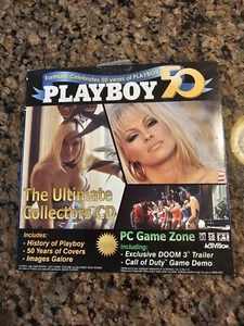 Earthlink Celebrates 50 Years of Playboy (PC CD-ROM) Collectors CD 2003 Untested - Picture 1 of 7