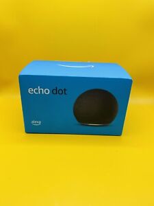 Amazon Echo Dot 4th Gen Smart Speaker Charcoal NEW SEALED- FREE SHIPPING!!