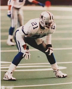 FOTO EN COLOR DEION SANDERS 8X10 DALLAS COWBOYS #21 - Imagen 1 de 1