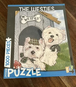 Go! Games The Westies 1000 Piece Jigsaw Puzzle Sealed New - Picture 1 of 4