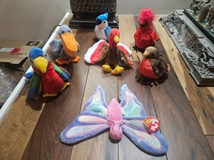 AAMixed Lot of 7 Ty Beanie Babies with tags - Picture 1 of 6