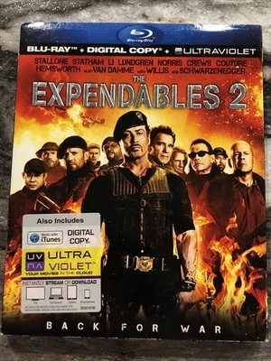 The Expendables 2 2012 Blu-ray Chuck Norris Stallone Schwarzenegger New Sealed - Image 1 of 2