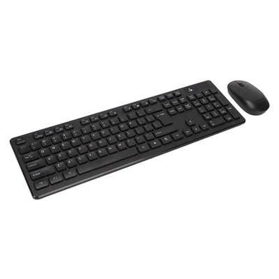 Wireless Keyboard Mouse Combo 2.4G Waterproof 104 Keys Abs 1600Dpi Keyboar AM - Image 1 of 4