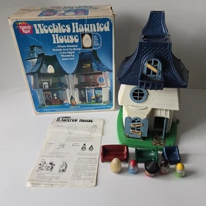 Weeble Wobble 1976 Folding Haunted House Vintage Collectible Toys w/Box Hasbro - Picture 1 of 24