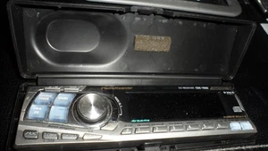 ALPINE CDA-7893 STEREO FACEPLATE ONLY OEM / WITH CASE USED TESTED WORKING - Picture 1 of 6