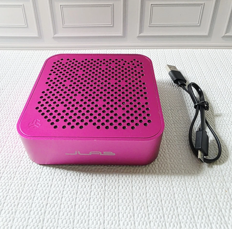 JLab Crasher Mini Bluetooth Speaker Audio Metal Build Portable Splashproof - Image 1 of 4